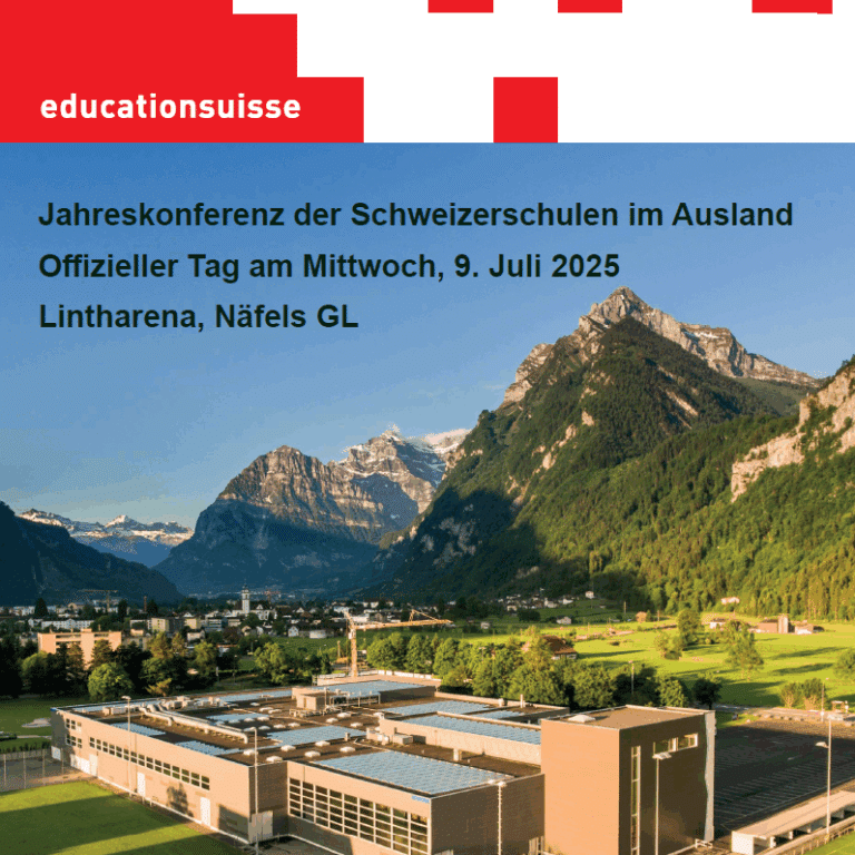 Jahreskonferenz 2025 Schweizerschulen im Ausland