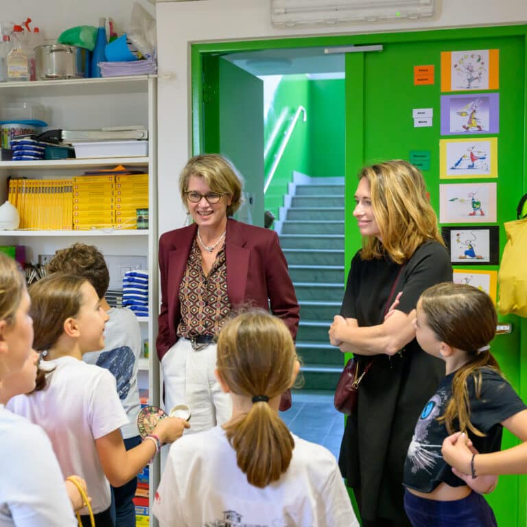 Carine Bachmann en voyage en Italie