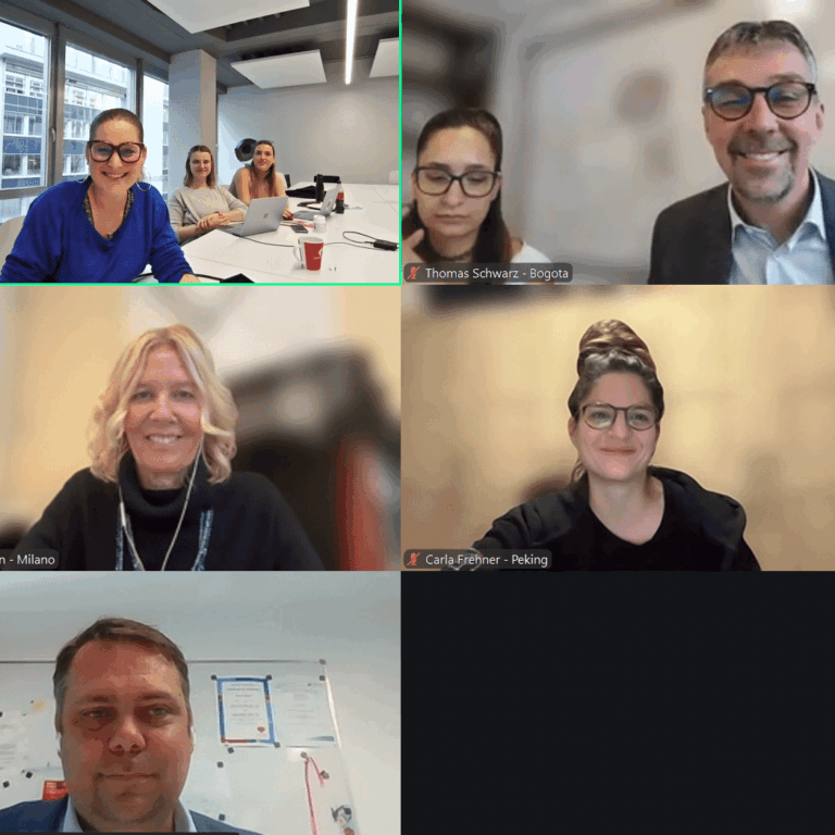 Die Teilnehmer des Job-Speeddating 2025