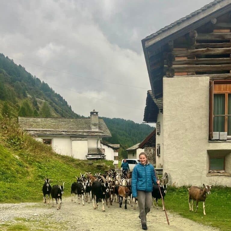 Elisabeth Wittwer ist Auslandschweizerin und machte dank Agiviva ein Kurzpraktikum in der Schweiz.