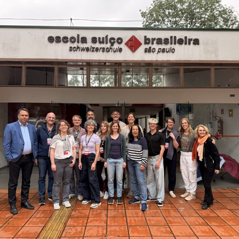 Des enseignants de Bâle-Ville à l'école suisse de São Paulo dans le cadre d'un projet de job shadowing