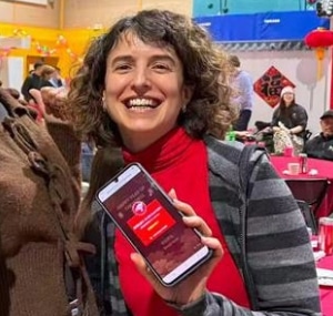 Lehrerin Ramona Rüegsegger an der Schweizerschule in Peking